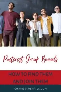 join Pinterest group boards 